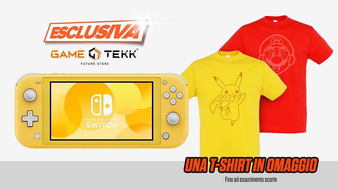 Nintendo Switch Lite – versione gialla