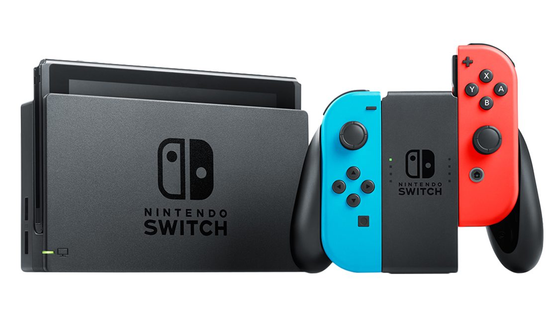 Nintendo Switch – versione blu e rosso neon